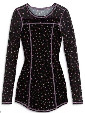 Katie J NYC NWT Romi Mesh Floral Print Dress GOES TO CHARITY